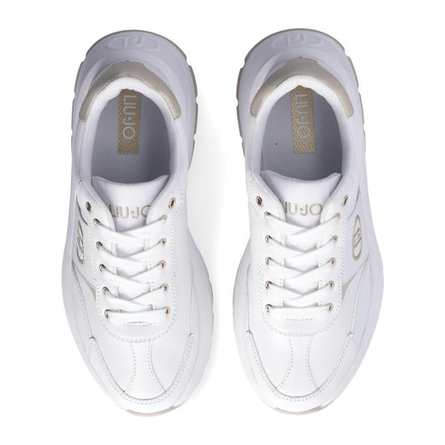 Liu Jo Pretty 06 leren sneakers wit | wehkamp Liu Jo Pretty 06 leren sneakers wit | wehkamp