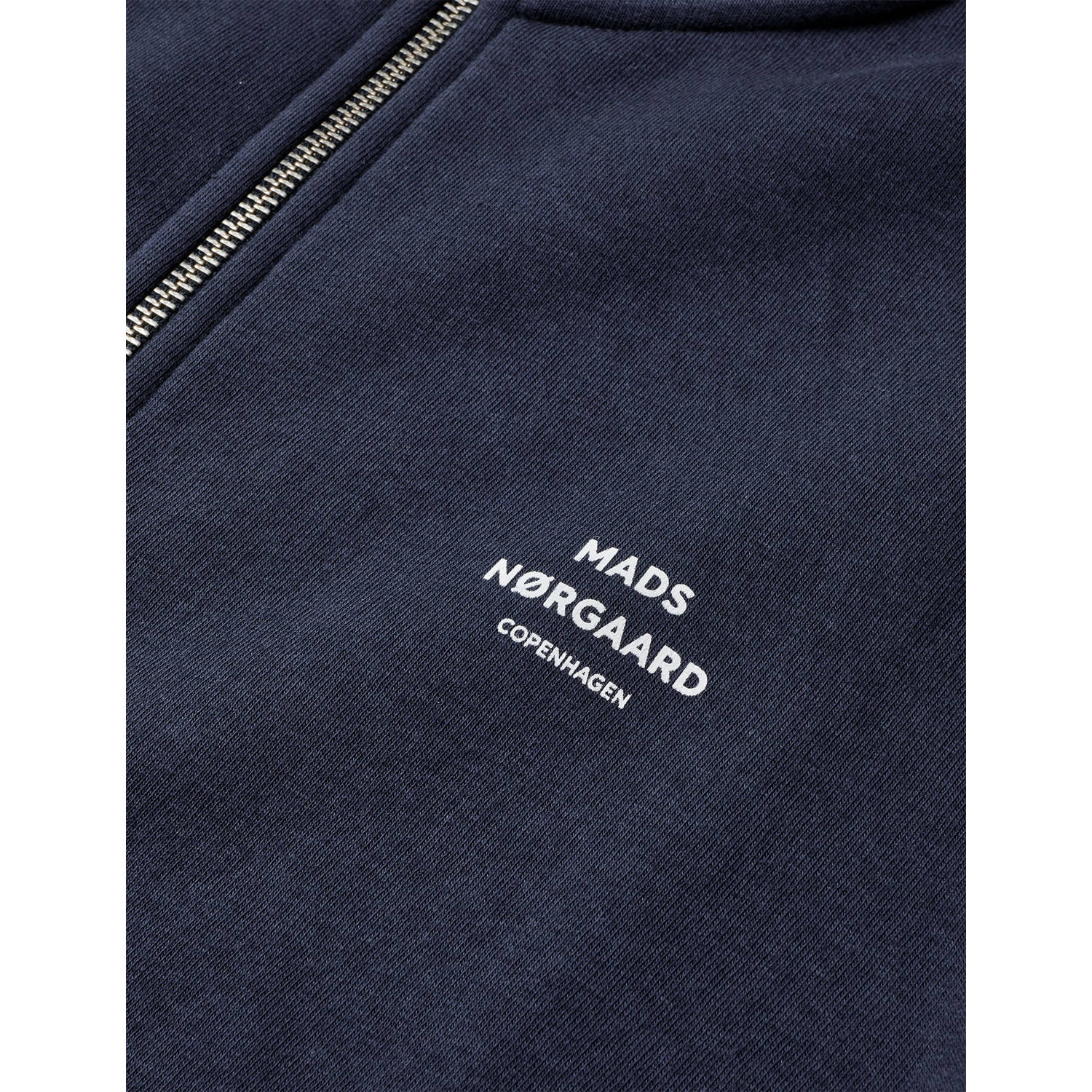 MADS NØRGAARD COPENHAGEN sweatvest donkerblauw
