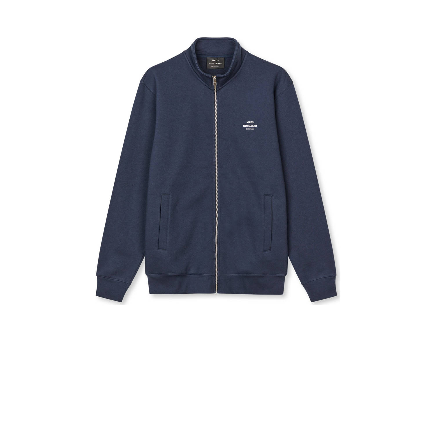MADS NØRGAARD COPENHAGEN sweatvest donkerblauw