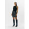 OBJECT imitatieleren rok zwart