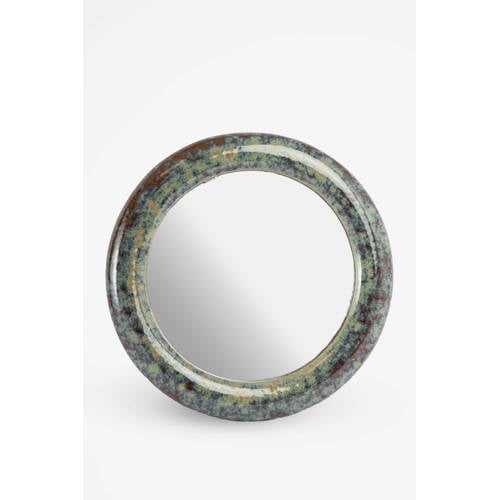 Sissy-Boy spiegel (ø30 cm) - Grijsgroen