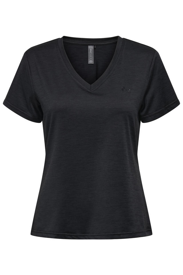 ONLY PLAY sportshirt ONPCORE zwart wehkamp