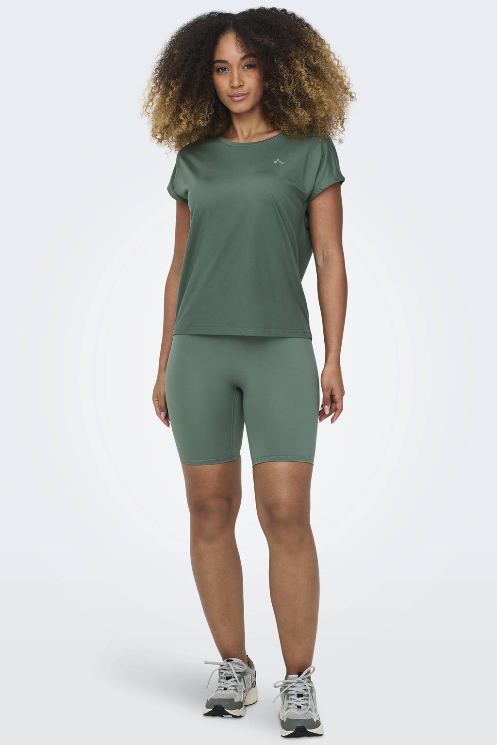 ONLY PLAY sportshirt ONPAUBREE groen