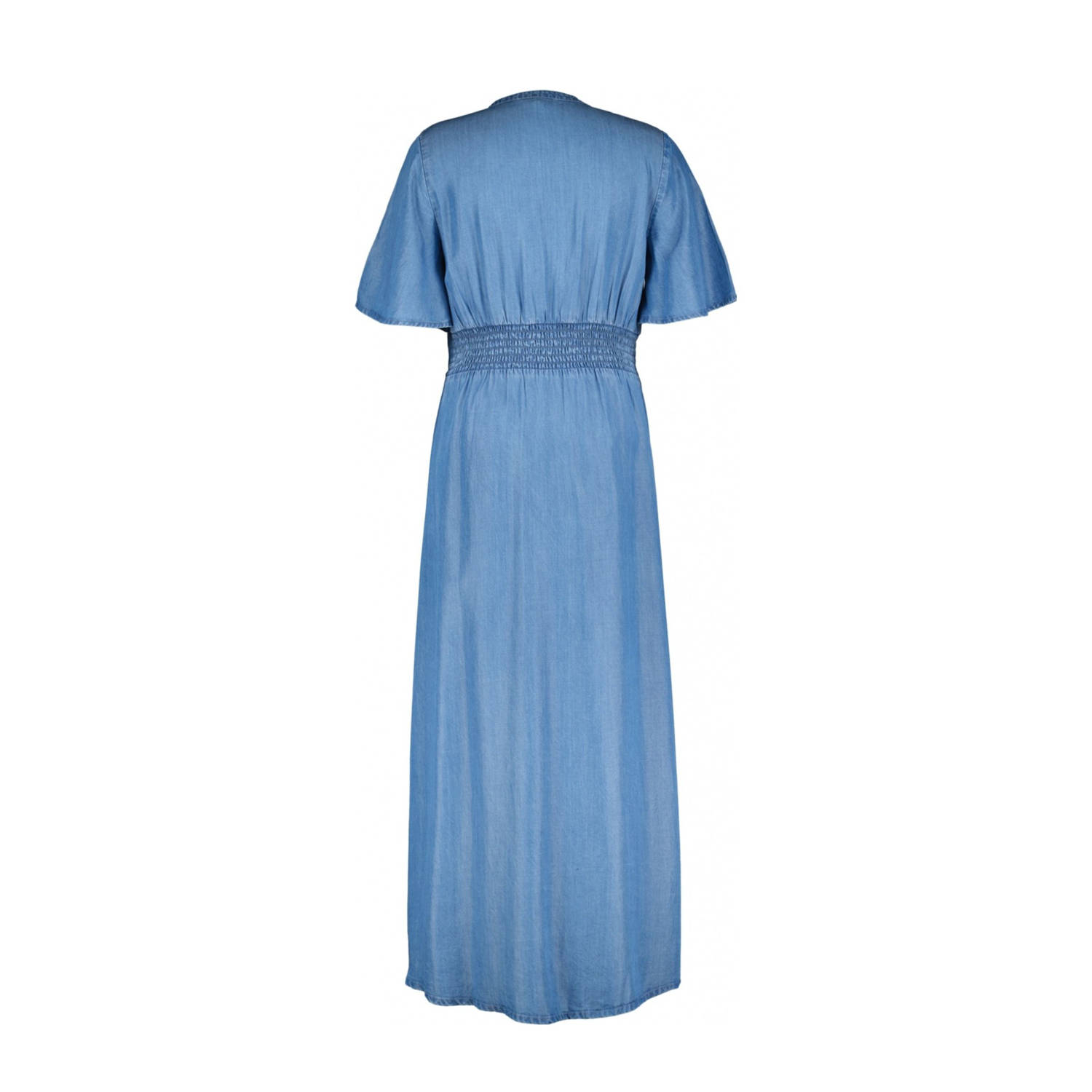 Didi blousejurk medium blue denim