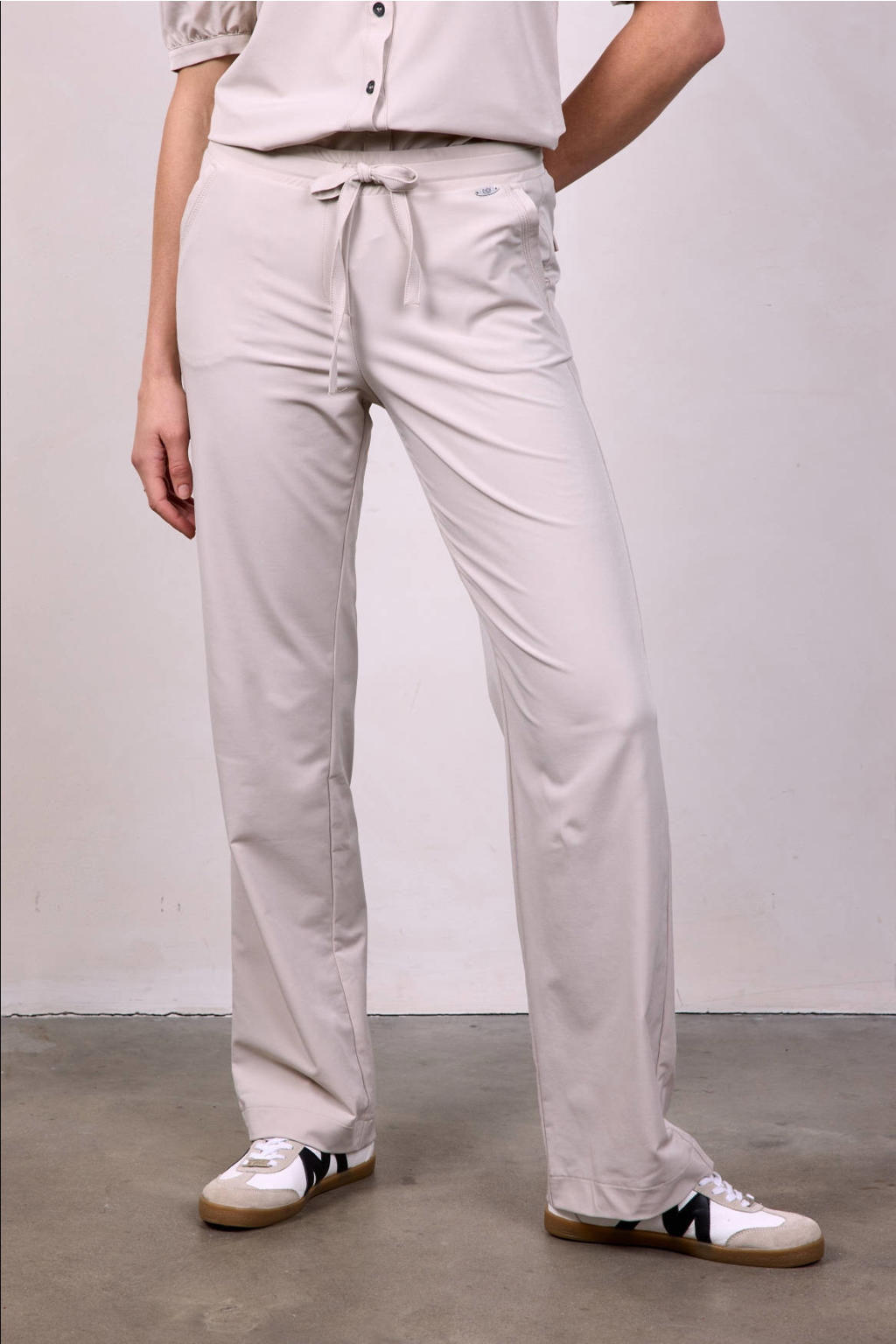 Wijde Broek Dolce Ecru B5540 202
