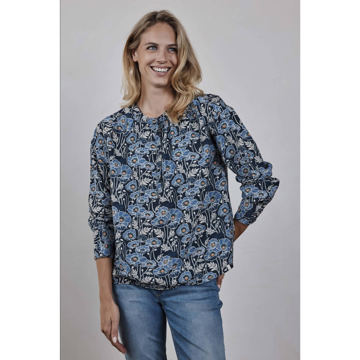 Didi top donkerblauw