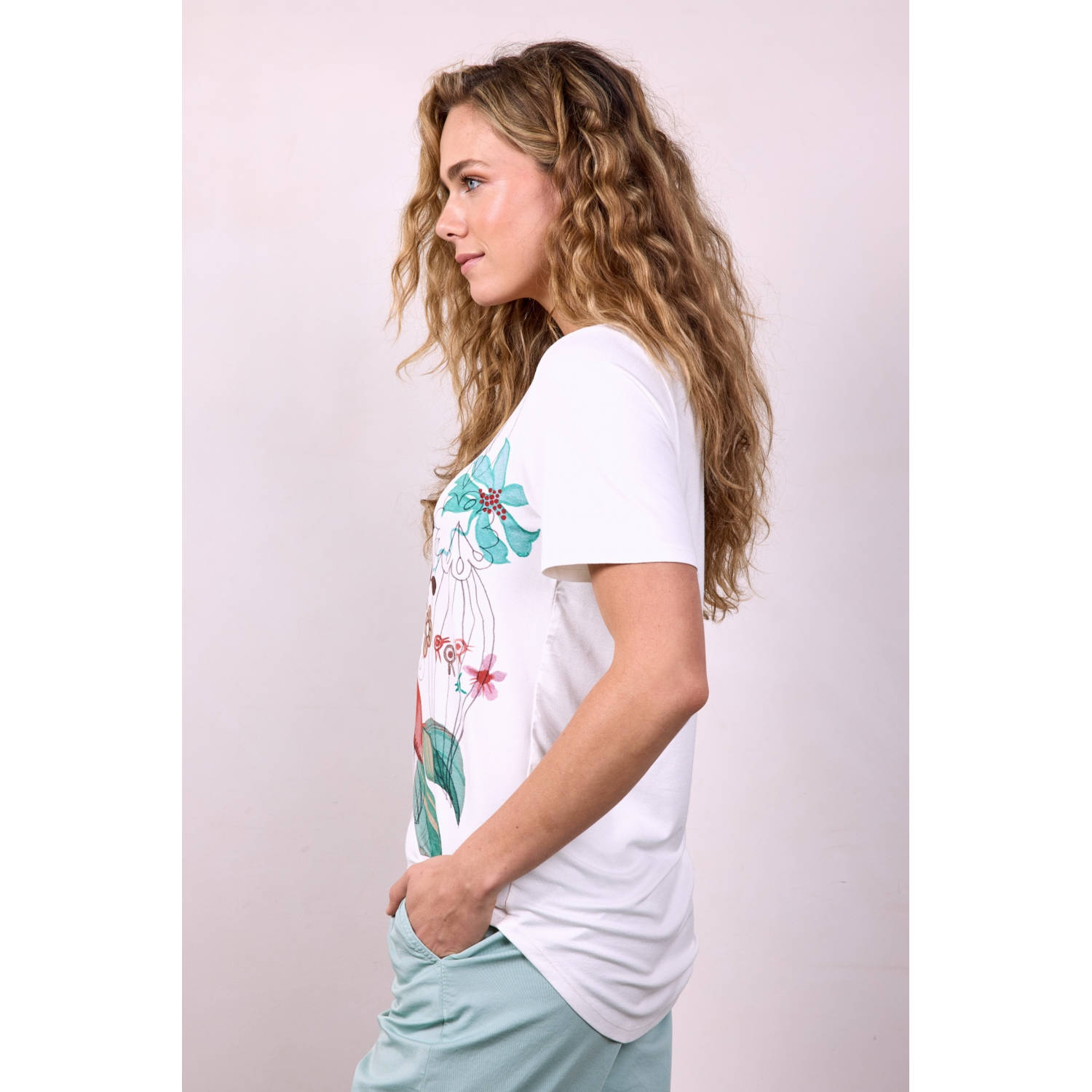 Didi T-shirt wit