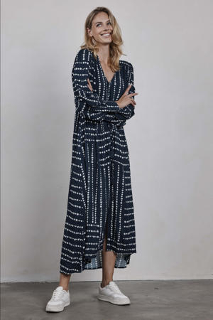 blousejurk donkerblauw