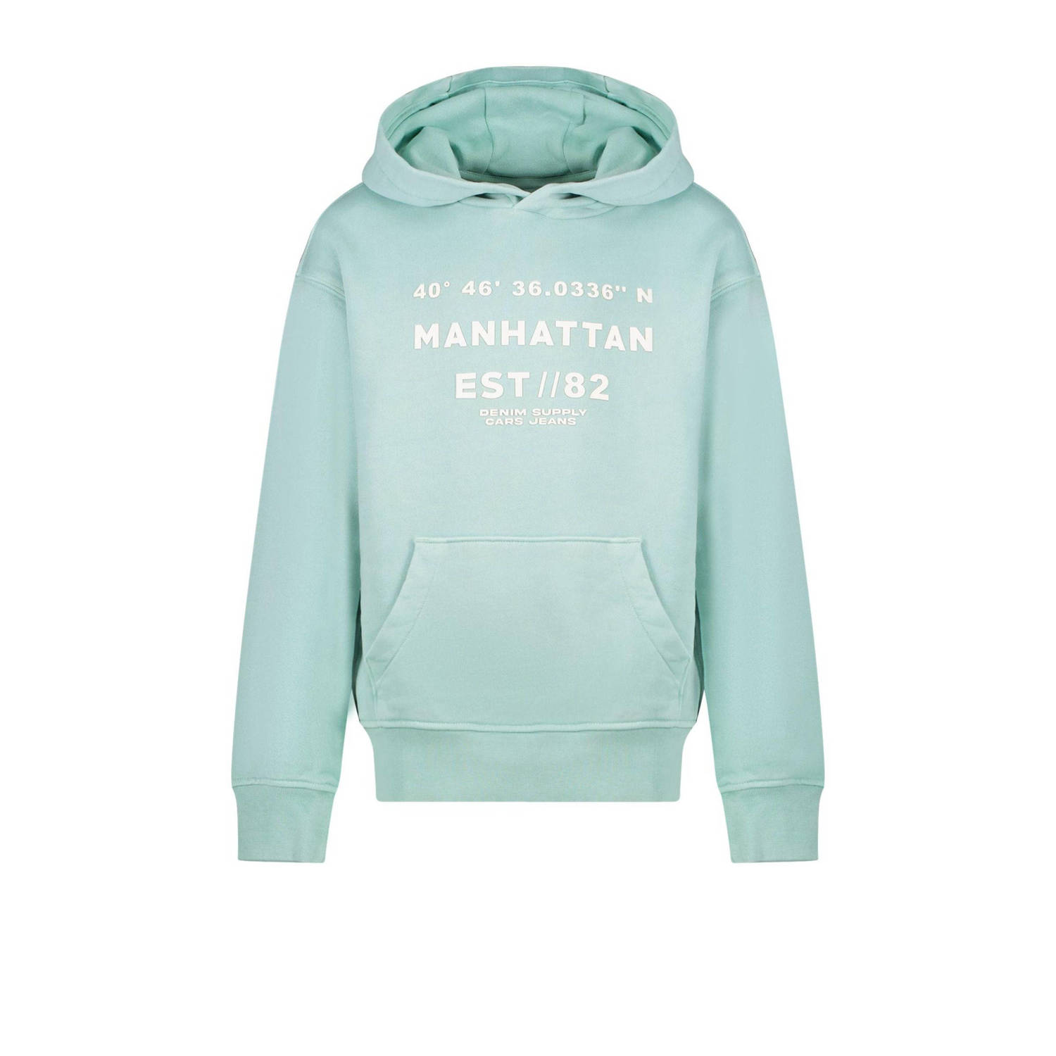 Cars sweater mintgroen