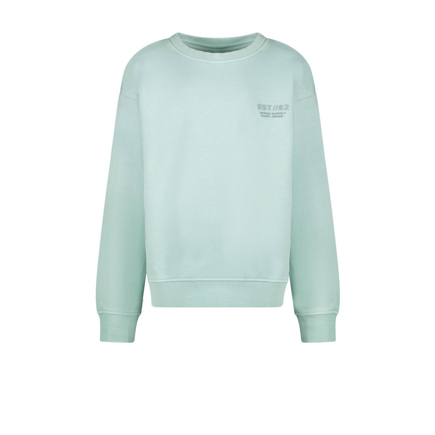 Cars sweater mintgroen