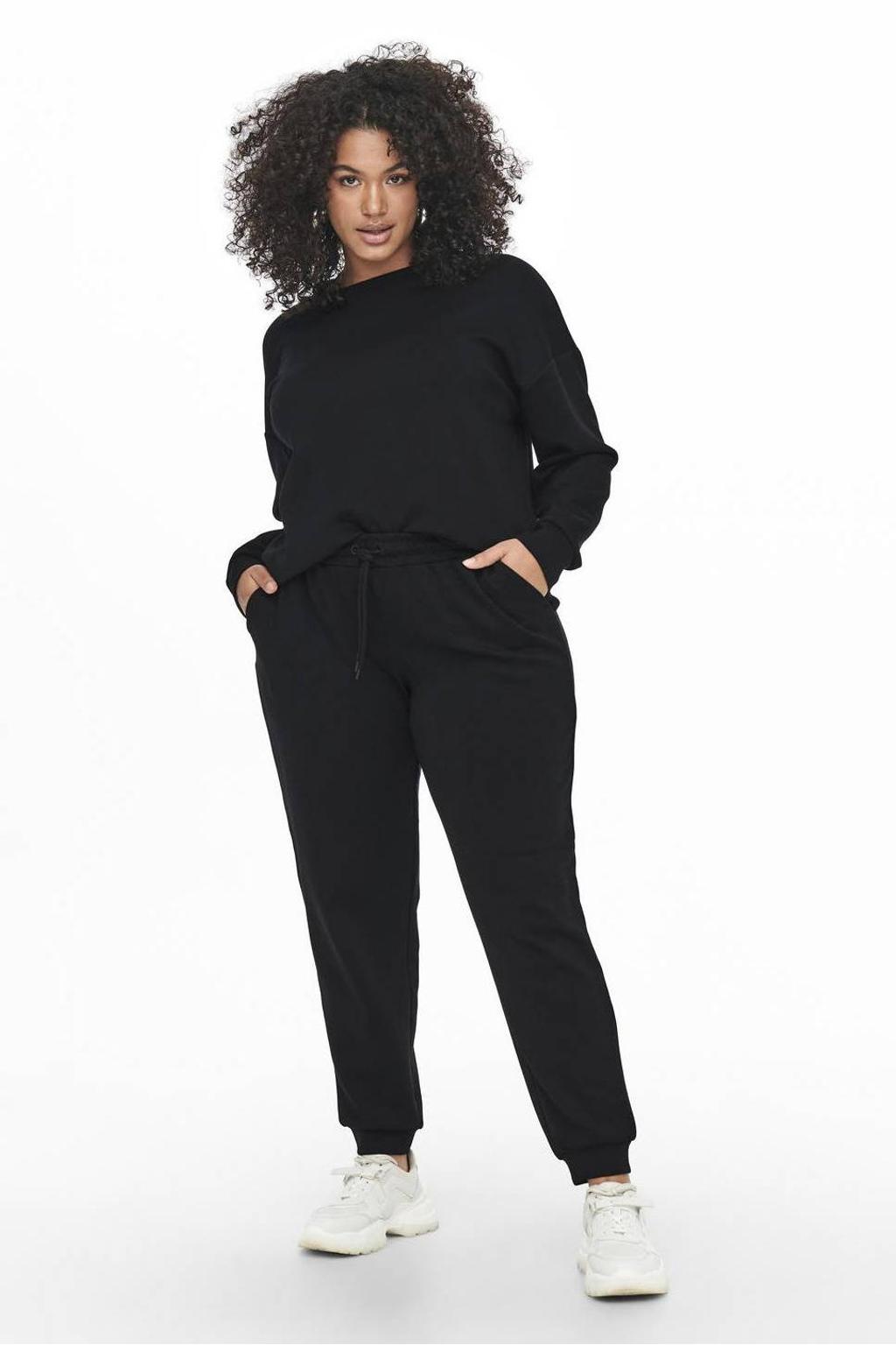ONLY PLAY CURVY Plus Size trainingsbroek ONPLOUNGE zwart