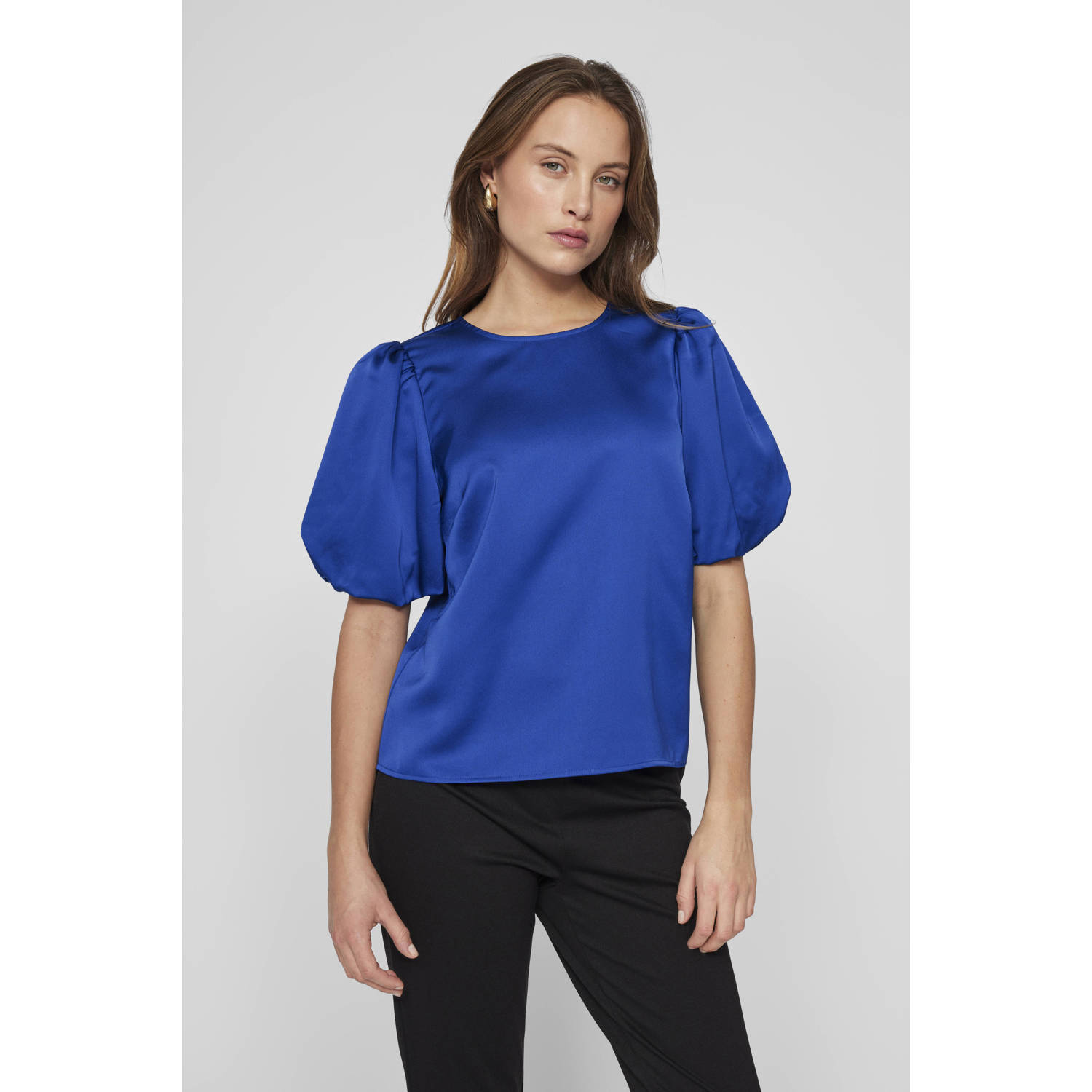 Vila Blouse Noos Top Ellette Mazarine Blue