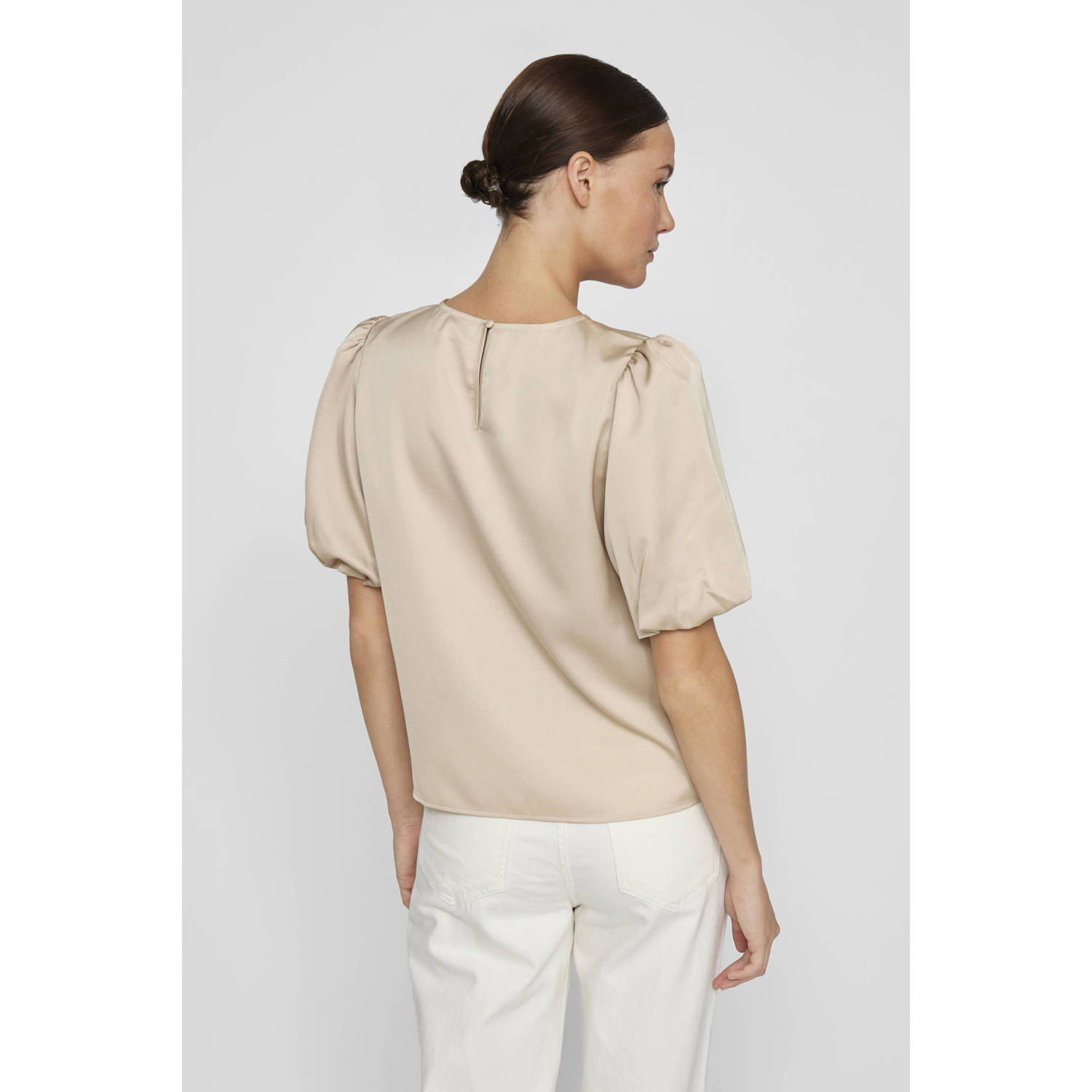 VILA blousetop beige