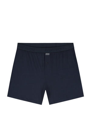 wijde boxershort Winston met bamboe donkerblauw