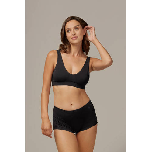 Bamigo short Amy met bamboe (set van 2) zwart afbeelding