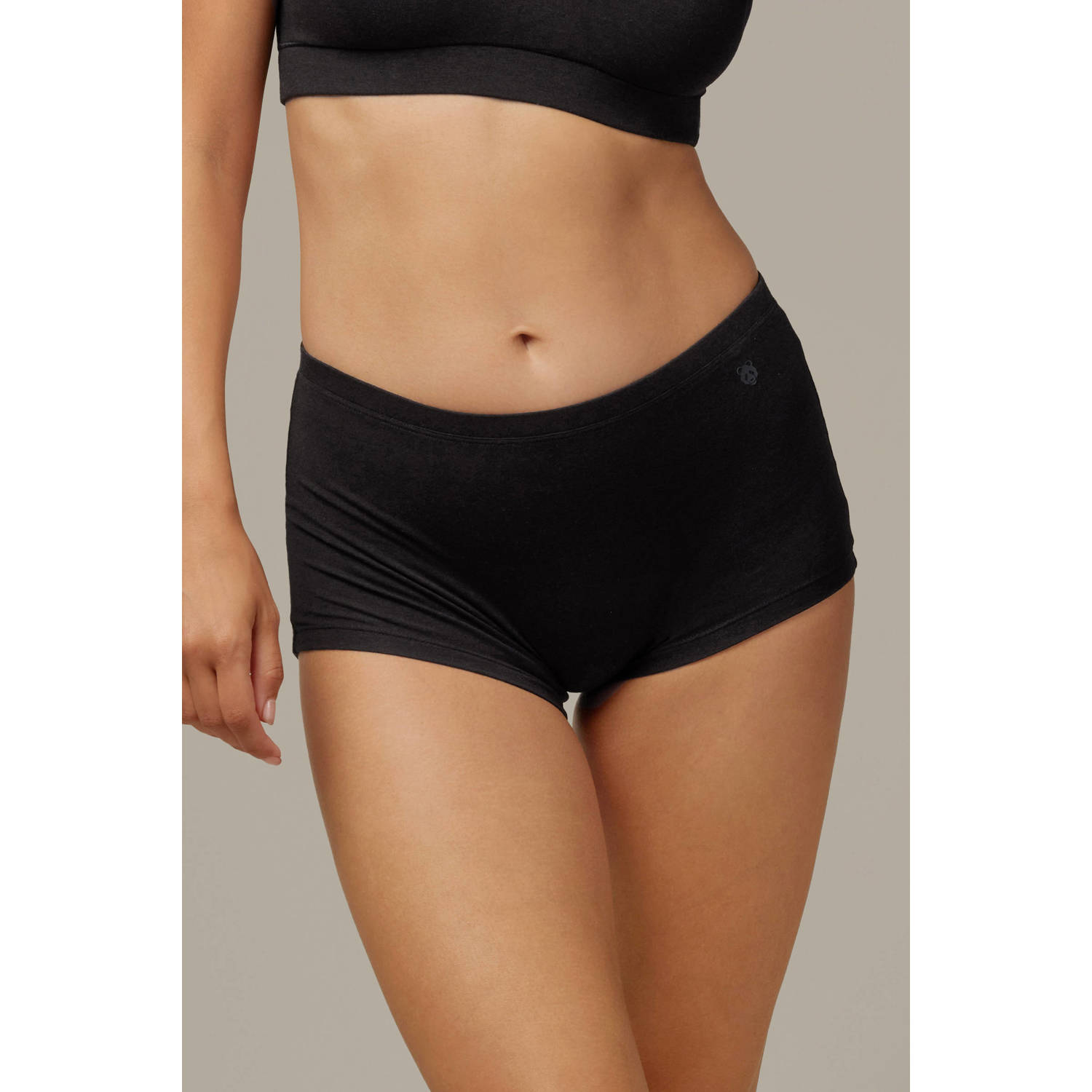 Bamigo short Amy (set van 2) zwart