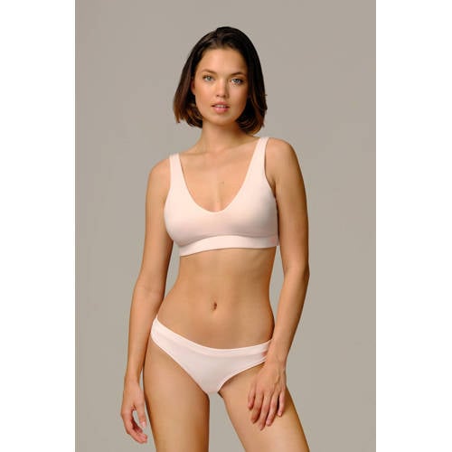 Bamigo string Miley met bamboe (set van 2) lichtroze afbeelding