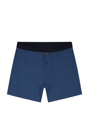 wijde boxershort Winston met bamboe donkerblauw