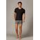 Bamigo ondershirt Johnson met bamboe (set van 2) zwart