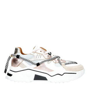 Jupiter chunky leren sneakers rosé / jeans