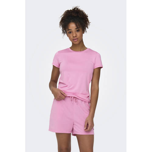 ONLY PLAY sportshirt ONPCARMEN lichtroze afbeelding