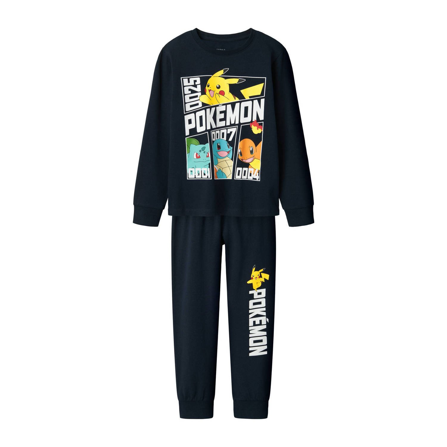 NAME IT KIDS Pokemon pyjama donkerblauw