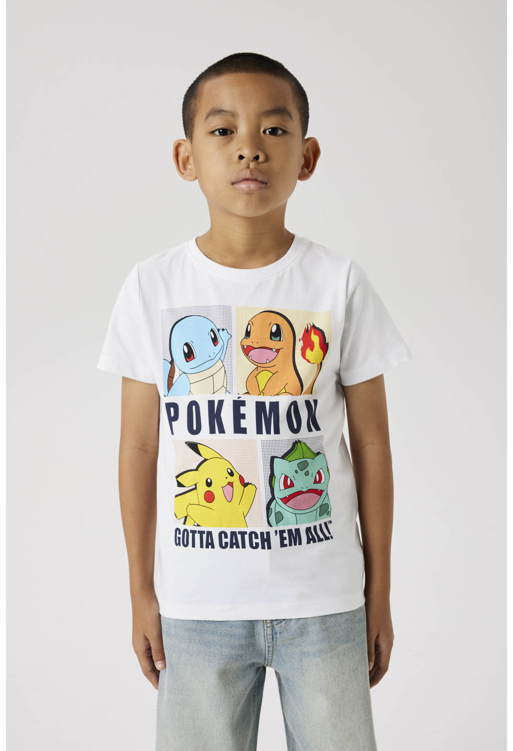 Name It T-shirt NKMDAZZ POKEMON NREG SS TOP BOX NOOS SKY