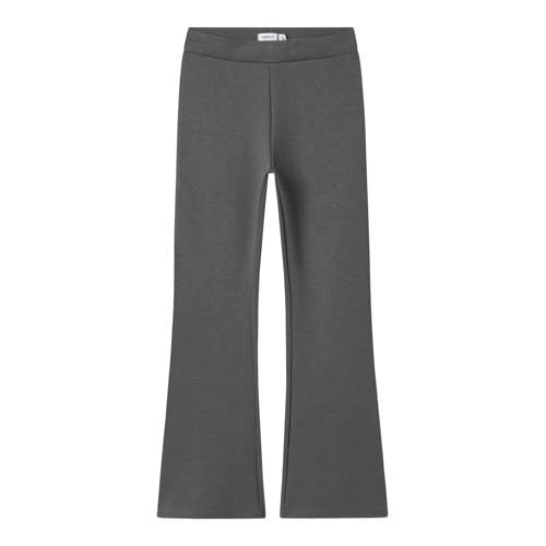 NAME IT KIDS bootcut legging donkergrijs afbeelding