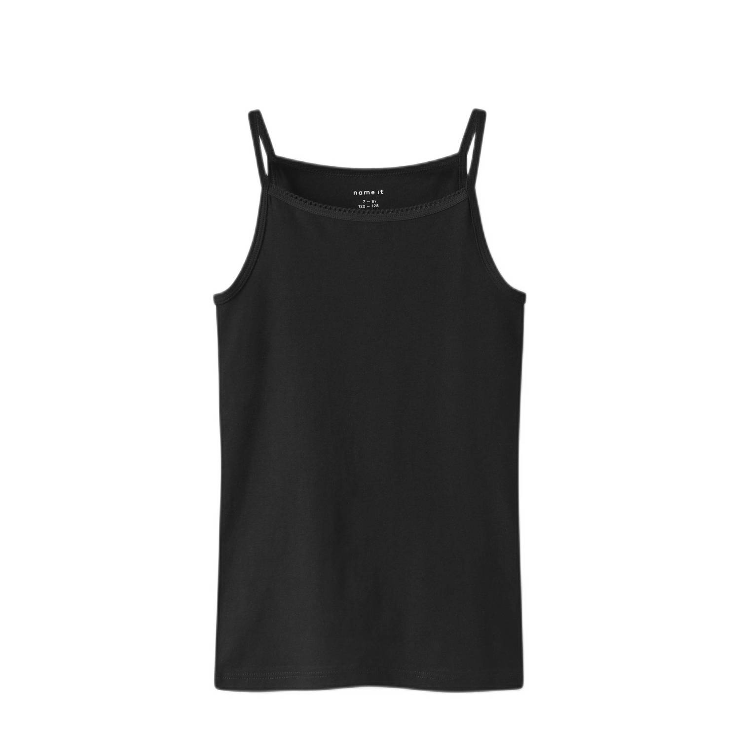 NAME IT KIDS hemd set van 4 zwart wit