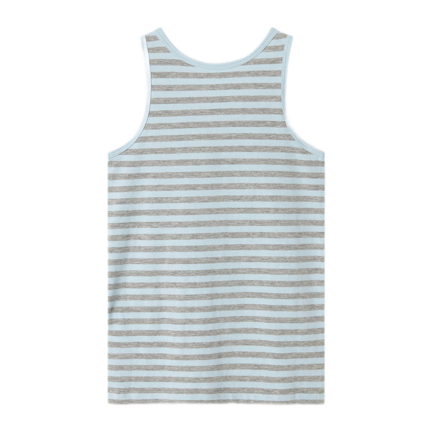 NAME IT KIDS hemd set van 4 turquoise grijs donkerblauw