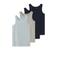 NAME IT KIDS hemd - turquoise/grijs/donkerblauw (set van 4)