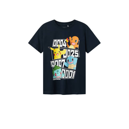 NAME IT KIDS Pokemon T-shirt donkerblauw afbeelding