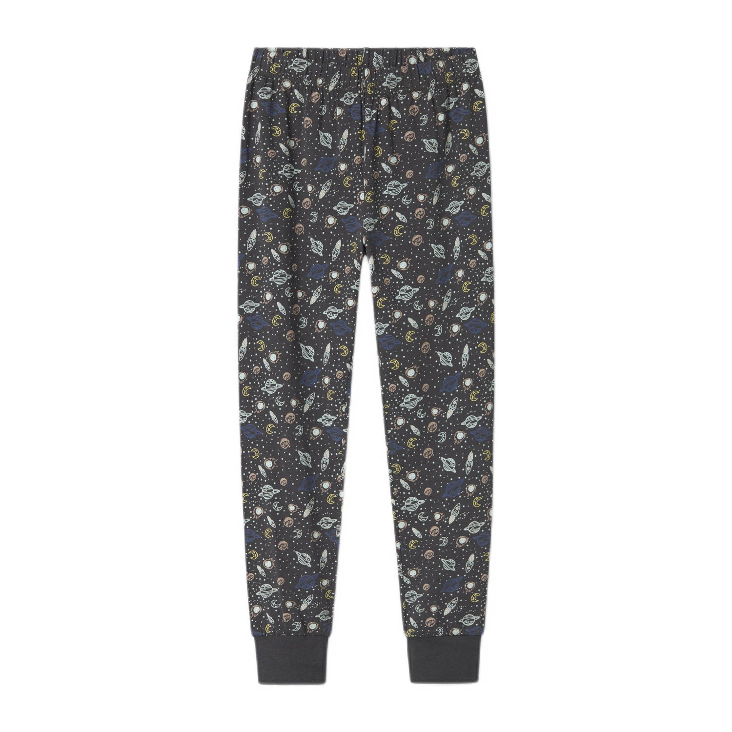 NAME IT KIDS pyjama NKMNIGHTSET IRON SPACE grijs