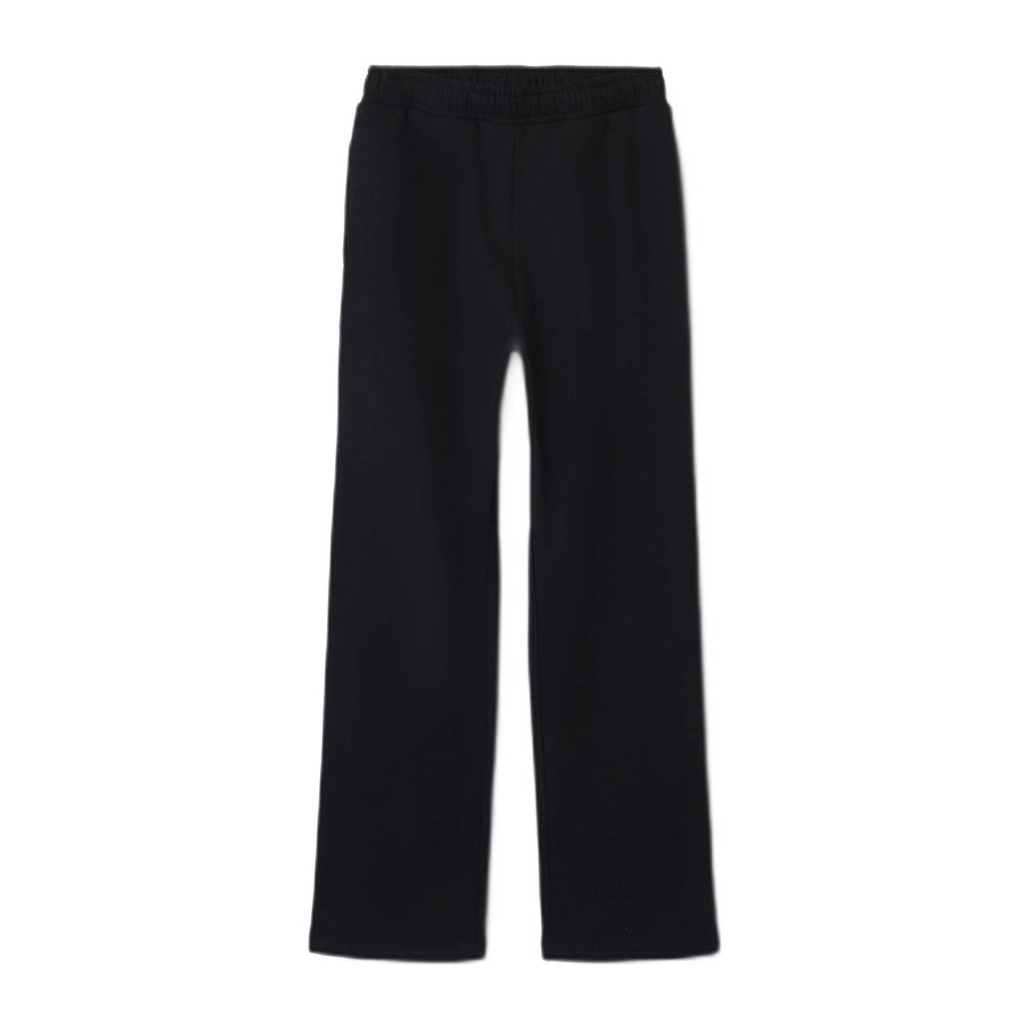 NAME IT KIDS straight casual broek zwart
