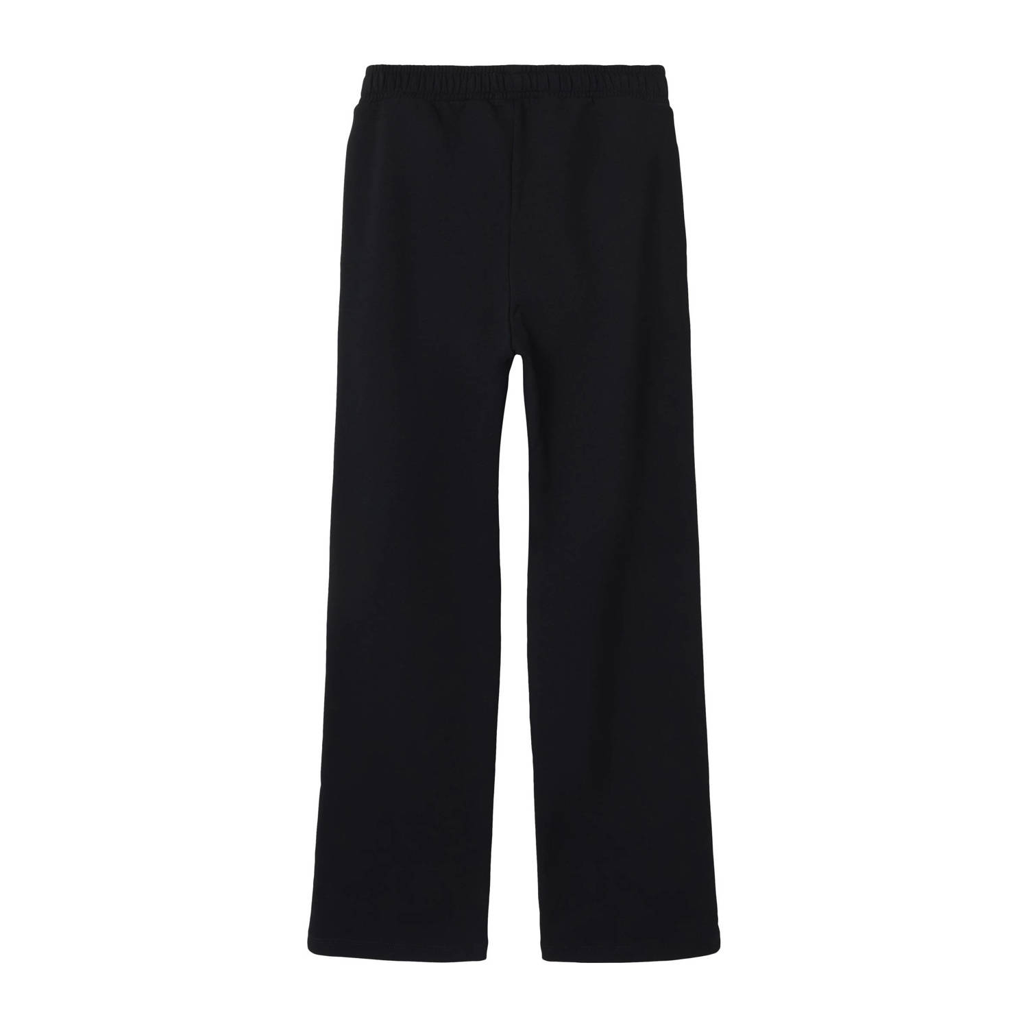 NAME IT KIDS straight casual broek zwart