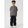 NAME IT KIDS T-shirt donkergrijs