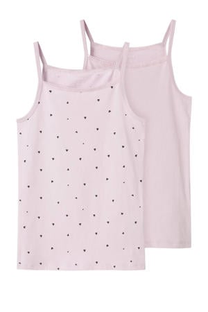 singlet - roze (set van 2)