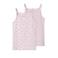 NAME IT KIDS singlet - roze (set van 2)