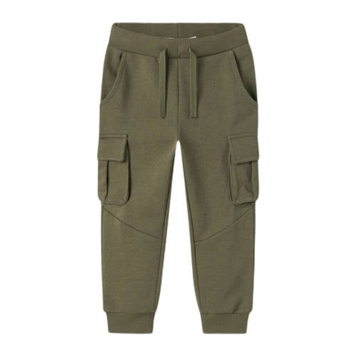 NAME IT MINI cargo joggingbroek NMNOLI olijfgroen afbeelding