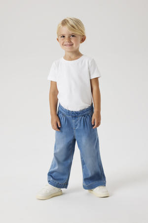 wide leg jeans NMFBELLA medium blue denim