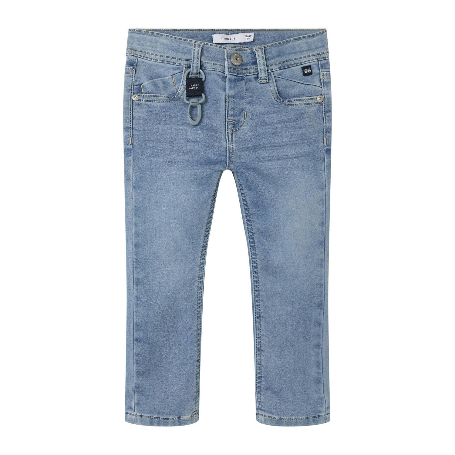 NAME IT MINI slim fit jeans NMMTHEO DNMTHAYER light blue