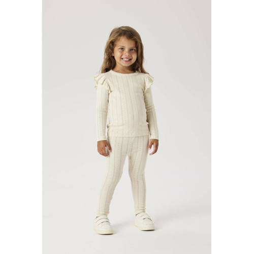 NAME IT MINI legging ecru afbeelding