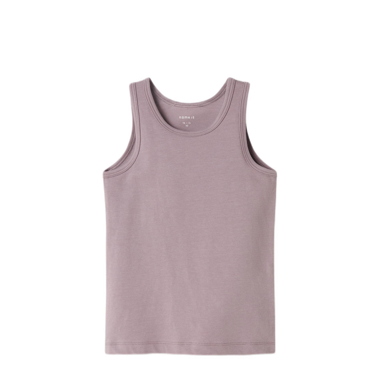 NAME IT MINI hemd met strikjes dessin set van 2 roze mauve