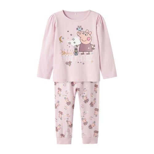 NAME IT MINI Peppa Pig pyjama roze afbeelding