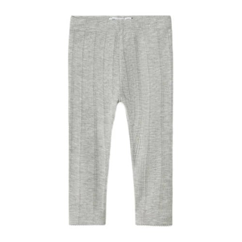 NAME IT MINI legging grijs melange afbeelding