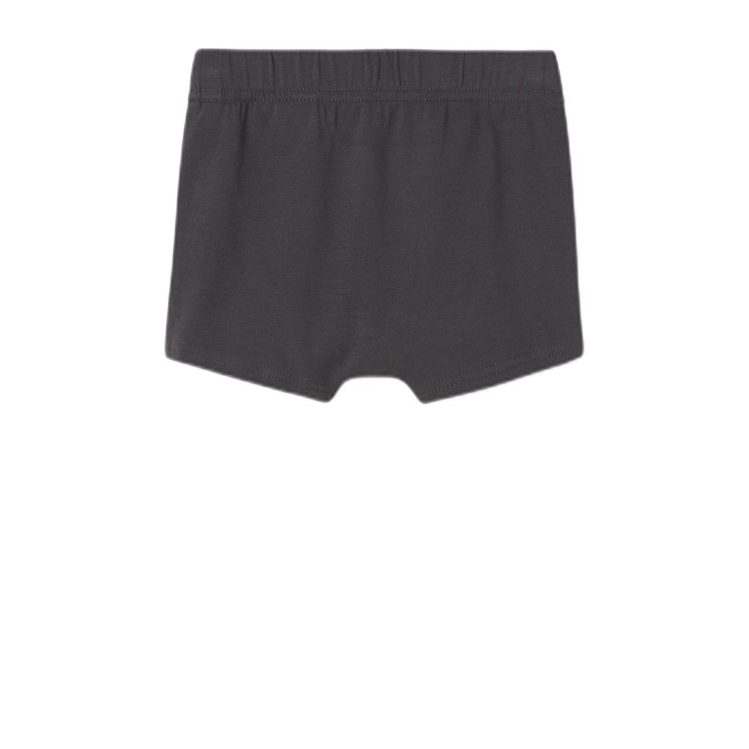 NAME IT MINI boxershort Space set van 3 antraciet blauw