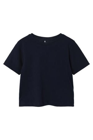 T-shirt donkerblauw