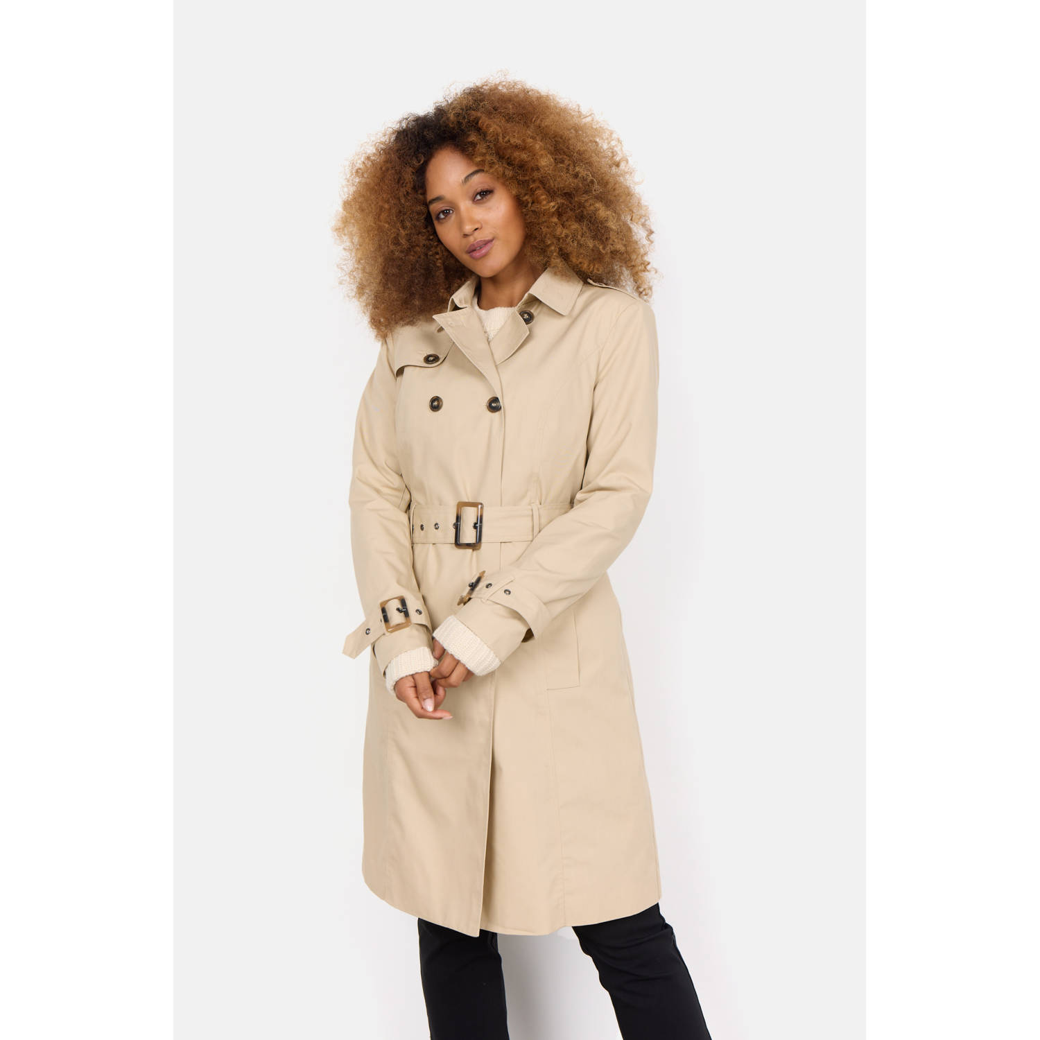 Soyaconcept trenchcoat zand