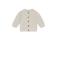 A Tiny Story vest ecru grof gebreid