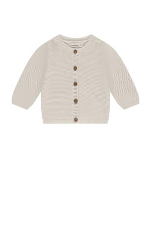 vest ecru grof gebreid